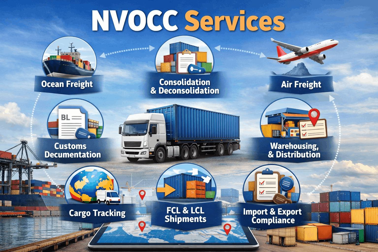 Reliable Ocean Freight Solutions with Global Reach